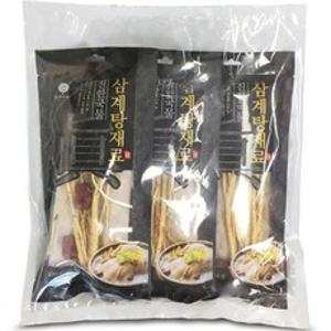 몸애조화 진한국물 삼계탕재료, 3개, 100g