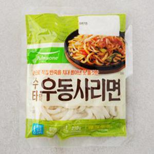 풀무원 냉장_수타식 우동사리면, 210g, 1개