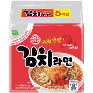 오뚜기 김치라면, 5개