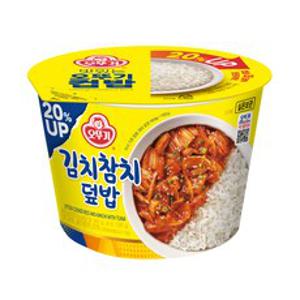 맛있는 오뚜기 컵밥 김치참치덮밥, 310g, 1개