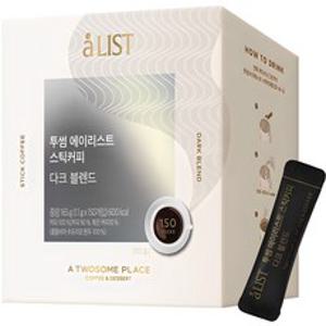 aLIST 스틱커피 다크 블렌드, 1.1g, 150개입, 1개