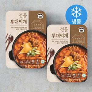 푸딩팩토리 전골부대찌개 (냉동), 485g, 2개