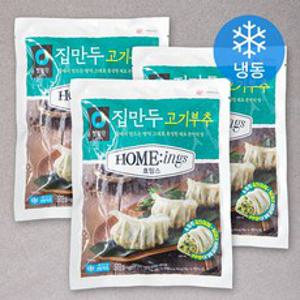 대상 호밍스 집만두 고기부추 (냉동), 320g, 3개