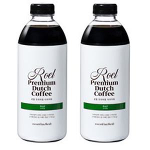 로엘 프리미엄 더치커피 브라질, 1000ml, 2개, 1개입