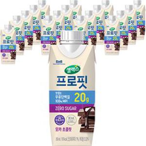 셀렉스 프로핏 우유단백질 모카 초콜릿, 250ml, 18개