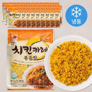 뚜레반 치킨카레 볶음밥 (냉동), 280g, 30입