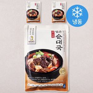 원할머니 얼큰 순대국 (냉동), 600g, 3팩