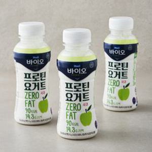 매일바이오 프로틴 요거트 사과, 260ml, 3개