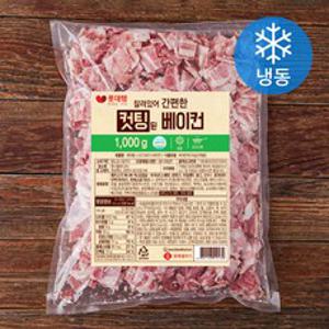 롯데햄 컷팅 베이컨 (냉동), 1000g, 1개