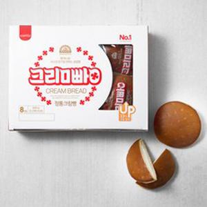 삼립 정통 크림빵 8개입, 600g, 1개