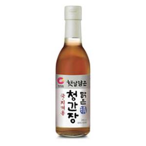 청정원 햇살담은맑은청간장 국찌개용, 390ml, 1개