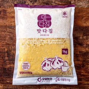 맛다짐 국내산 의성 다진마늘, 1kg, 1개