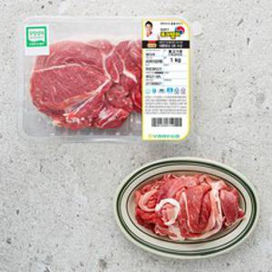 포크밸리 한돈 무항생제 인증 앞다리 불고기용 (냉장), 1kg, 1팩