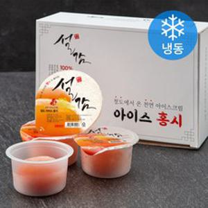 설감 천연아이스크림 아이스홍시 12개입, 1.2kg, 1박스