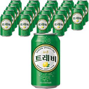 트레비 레몬 캔 탄산수, 355ml, 24개