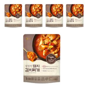 아워홈 칼칼한 돼지김치찌개, 300g, 5개