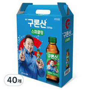 해태htb 영진 구론산 스파클링 오리지날액 선물세트, 150ml, 40개