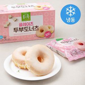 풀스쿡 글레이즈 두부도너츠 (냉동), 50g, 5입