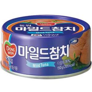 동원 마일드 참치, 150g, 1개