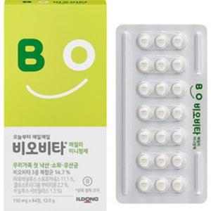 비오비타 패밀리 미니정제 유산균 12.6g, 84정, 1개