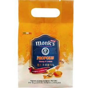 Monks 프로폴리스 목캔디, 180g, 1개