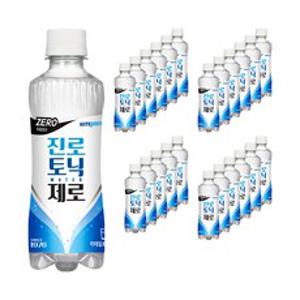 하이트진로 진로토닉워터제로, 300ml, 24개