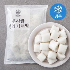 소소담 우리쌀 한입 가래떡 (냉동), 750g, 1개