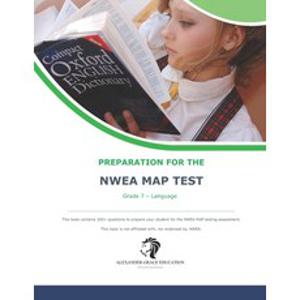 (영문도서) NWEA Map Test Preparation - Grade 7 Language Paperback, Independently Published, English, 9798327552418