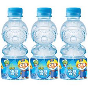 팔도 뽀로로 샘물 250ml 20개 낱개 지리산 샘물