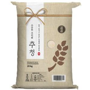 곰곰 소중한 우리쌀 추청 2023년 햅쌀 (특등급), 20kg, 1개