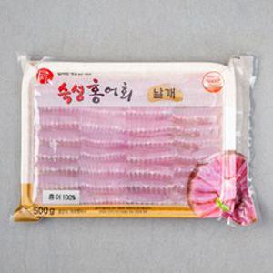 아르헨티나산 영산 홍어 날개살, 500g, 1개