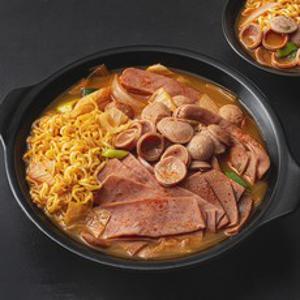 푸드어셈블 푸짐한 한우사골 짬뽕 부대찌개 밀키트, 945g, 1개