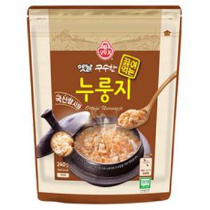 오뚜기옛날 구수한끓여먹는누룽지, 240g, 1개