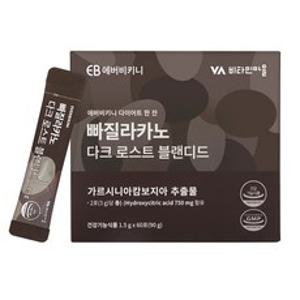 에버비키니 빠질라카노 다크로스트 블랜디드 가르시니아 60p, 90g, 1개