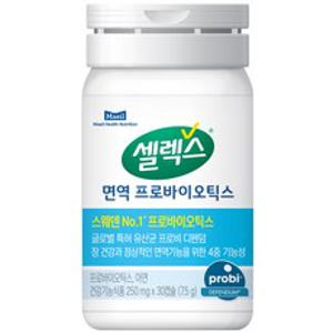 셀렉스 면역 프로바이오틱스 9g, 1개, 7.5g