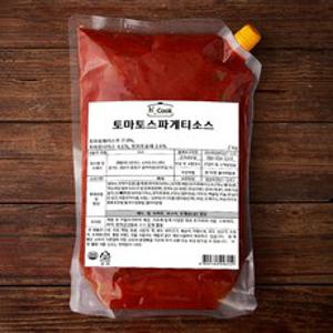 hcook 토마토스파게티소스, 2kg, 1개