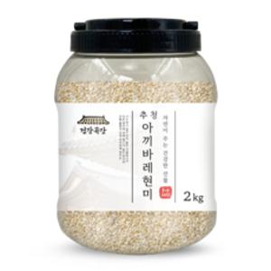 건강곡간 추청 아끼바레 현미, 2kg, 1개