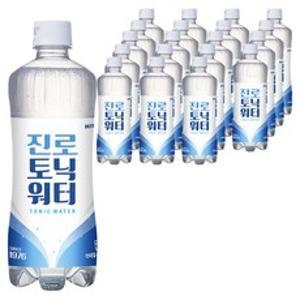 하이트진로 진로 토닉워터, 20개, 600ml