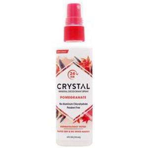 Crystal 에센스 미네랄 데오드란트 바디 스프레이 석류향, 118ml, 1개