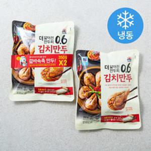 사조 0.6 김치만두 (냉동), 350g, 2개