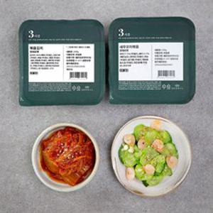 집반찬연구소 볶음김치 200g + 새우오이볶음 150g, 1세트