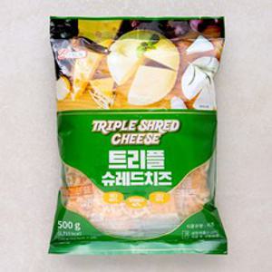 보꼬네 트리플 슈레드 치즈, 500g, 1개