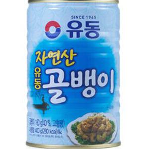 유동 자연산 골뱅이, 400g, 1개