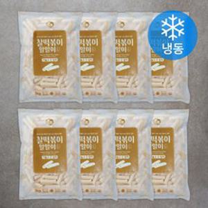 낭만부라더 찰떡볶이 알알이 가늘고 긴 떡(L) (냉동), 1kg, 8개