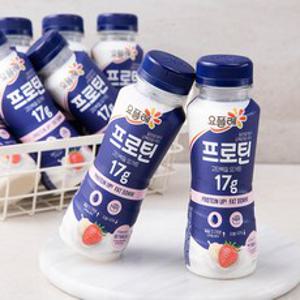 요플레 프로틴 요거트 딸기바나나, 210ml, 24개