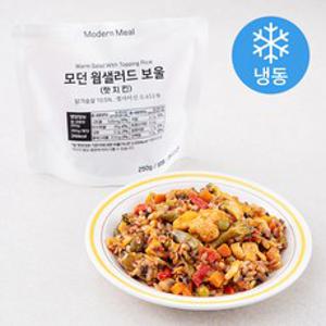 모던밀 모던 웜샐러드 보울 핫치킨 (냉동), 250g, 1개