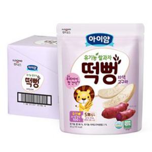 일동후디스 아이얌 유기농 쌀과자 떡뻥, 고구마, 6개, 30g