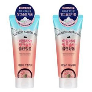 온더바디 벨먼 내추럴 스파 히말라야 핑크솔트 클렌징폼, 200ml, 2개