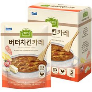 매일유업 상하키친 버터치킨카레, 170g, 3개