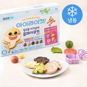 집으로온 핑크퐁 아기상어 클레이쿠키 만들기 (냉동), 250g, 1개